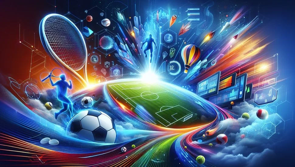 Tampilan pertandingan olahraga untuk area taruhan DOLANTOGEL