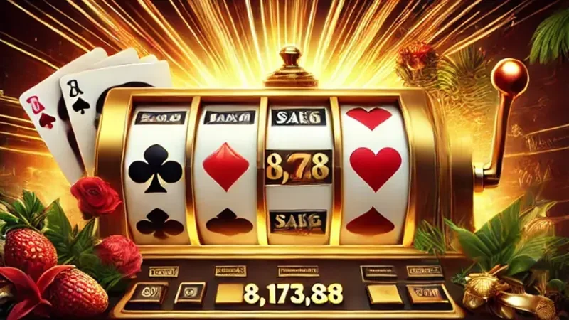 Reel slot mobile yang menampilkan simbol wild, scatter, dan garis pembayaran